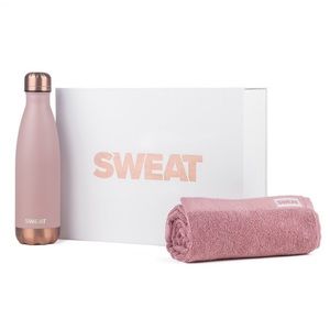 Kayla itsines sweat rose gold water bottle towel